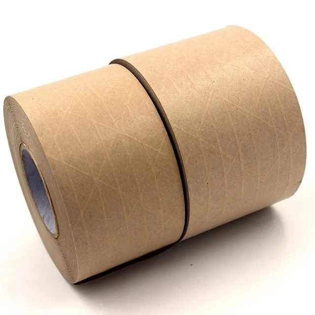 Ribbed kraft paper packaging tape