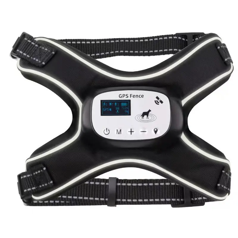 New Arrival GPS Wireless Dog Electric Fence Outdoor IPX7 Waterproof Portable Shock Training Collar Dog Containment System