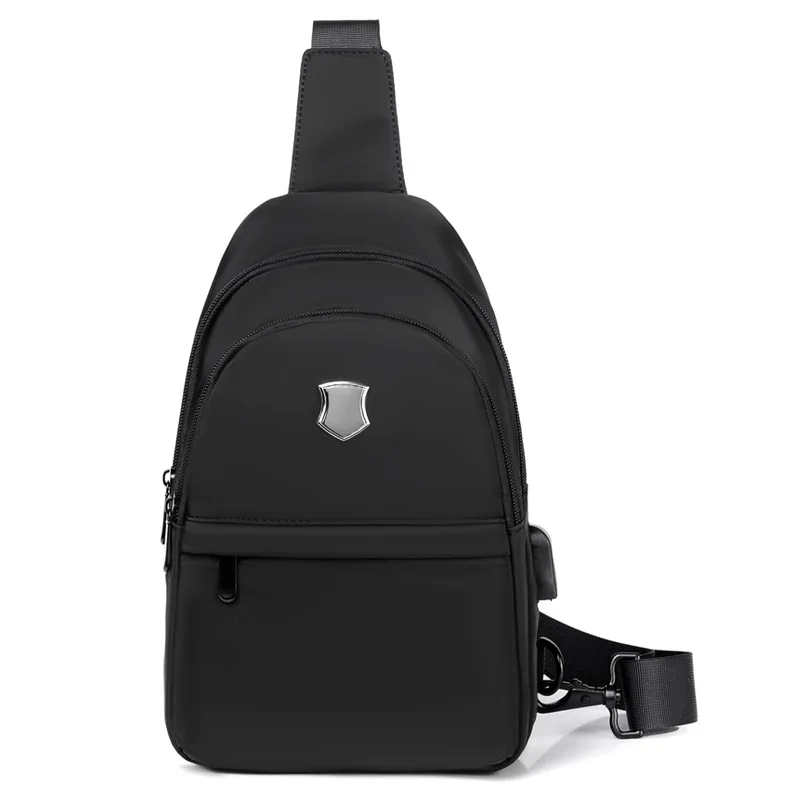 2023 Fashion Unisex Travel Single Shoulder Bag Men Chest cross body sling bag travel nylon sports chest bag men