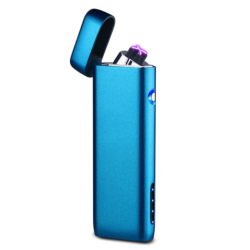 Rechargeable Windproof Flameless Butane Free Electric Dual Arc Plasma USB Electric Lighter