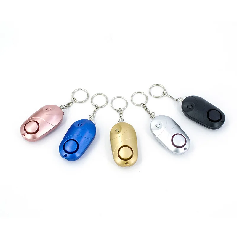 Personalized Self Defense Alarm Function Safety Keychain for Women Designed Key Chain Security Custom