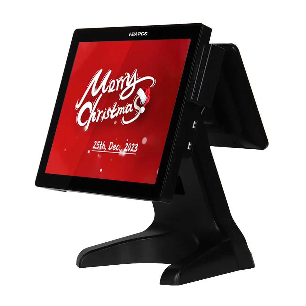 HBAPOS 15 inch 4GB DDR3 Electronic Billing Machine POS System/All in one Cash Register
