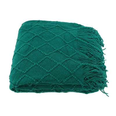 Soft warm acrylic blankets throws high quality custom blanket for spring or auturm