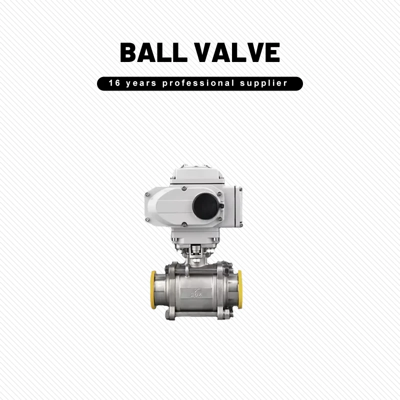 Stainless Steel Electric Actuator Ball Valve DN40 Motorized NPT Electric 3PC Threaded Ball Valve