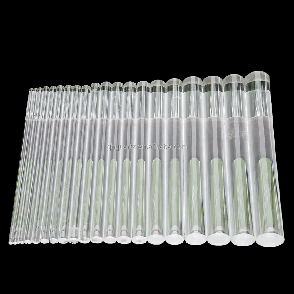 
QH fused solid glass rod with factory price 