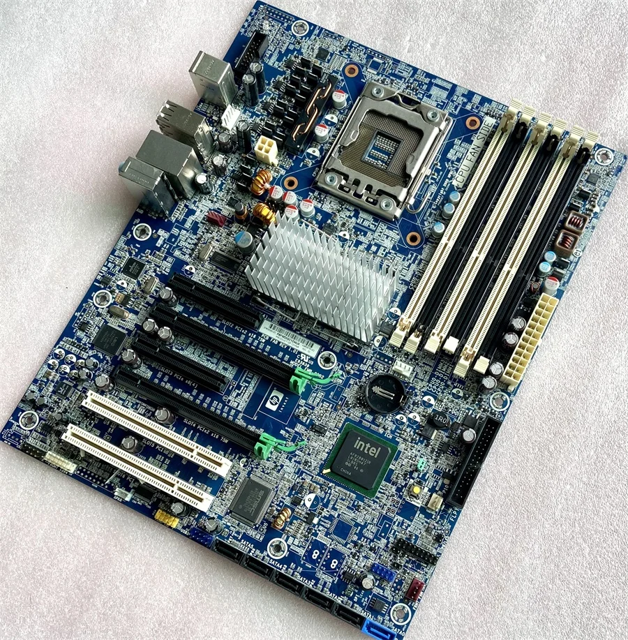 Suitable for HP Z400 Workstation 586968-001 586766-002 X58 1366 XEON 55XX 56XX CPU Workstation Motherboard