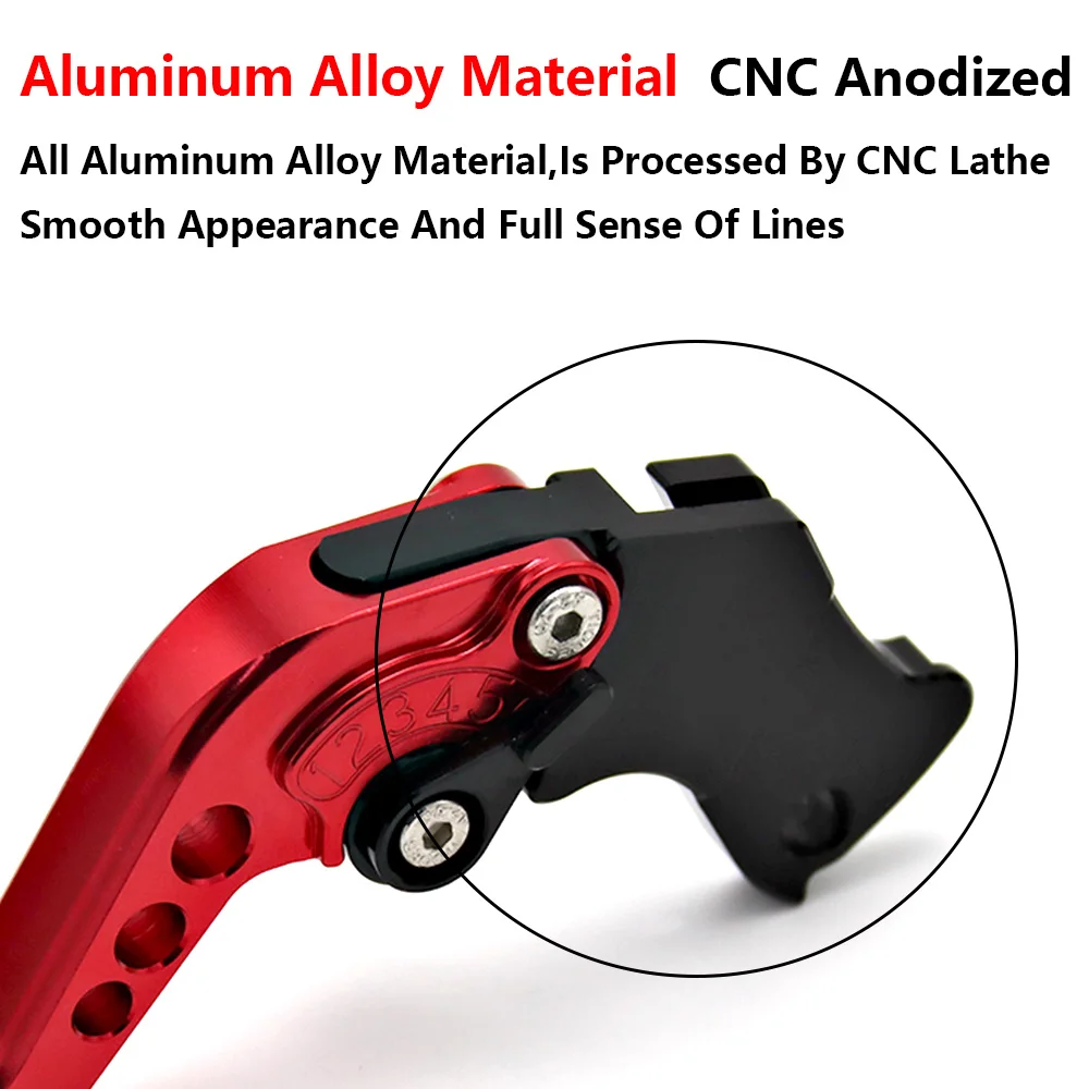CNC Aluminum Motorcycle Brake Clutch Levers for BUELL S1 Lightning 1997-1998