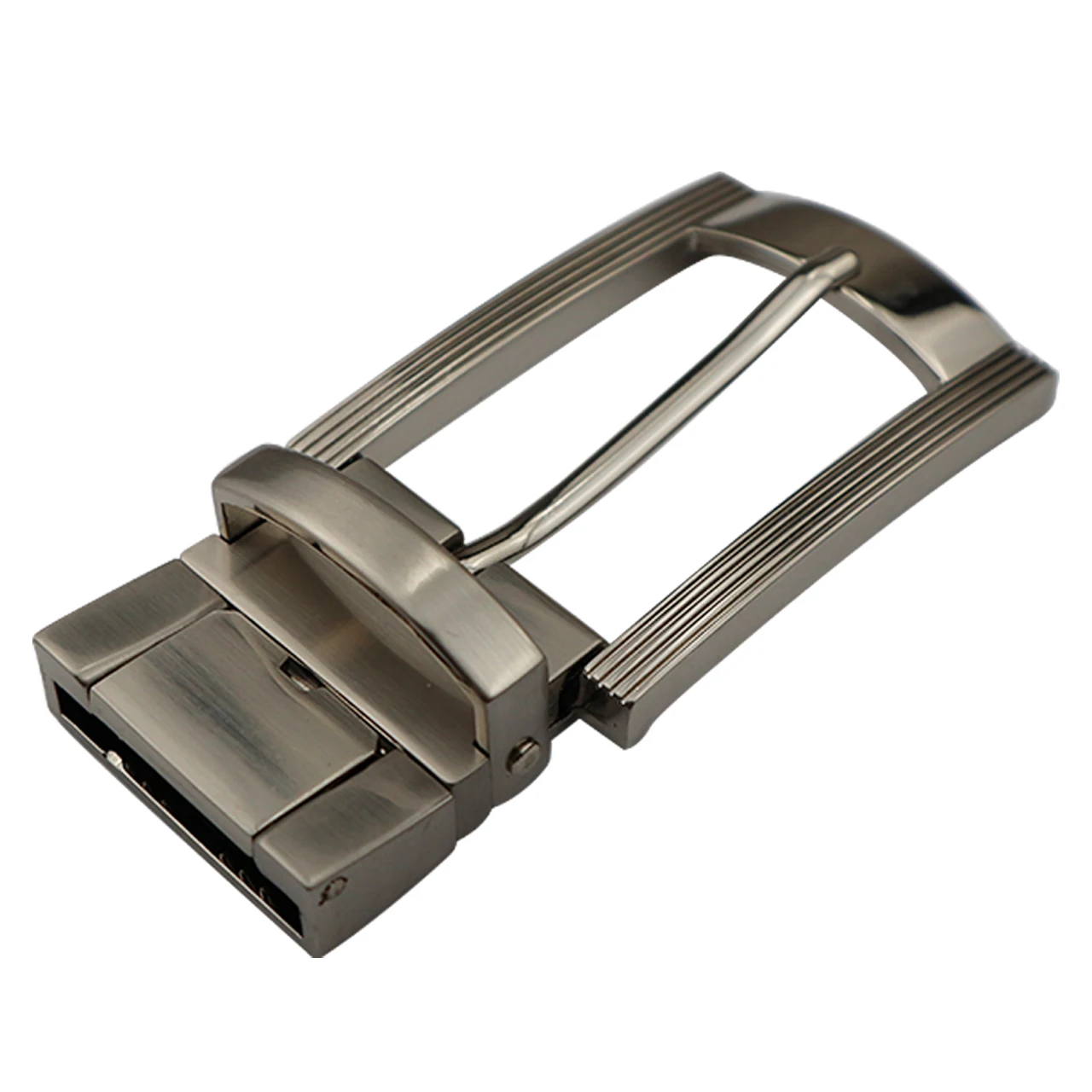 
 Лидер продаж 2021, реверсивная пряжка для ремня, никелированная металлическая пряжка из сплава для мужчин, индивидуальный дизайн  