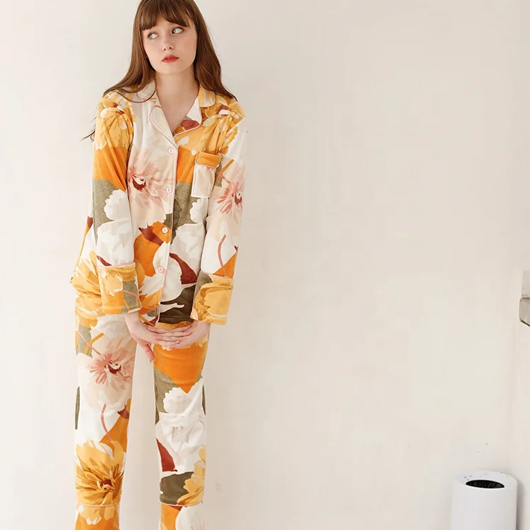 Korean Fashion Style Family Matching Sleepwear Pajama for Women