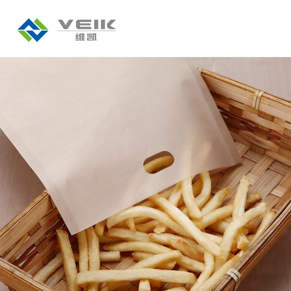 Hot Seller PTFE Oven Use Bags / Toaster bag / Microwave Popcorn Bag