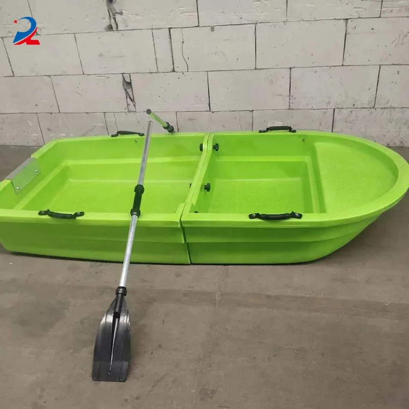 High Quality Cheap Small Double Deck Pe 2.2m Foldable Plastic Fishing Boats for sale