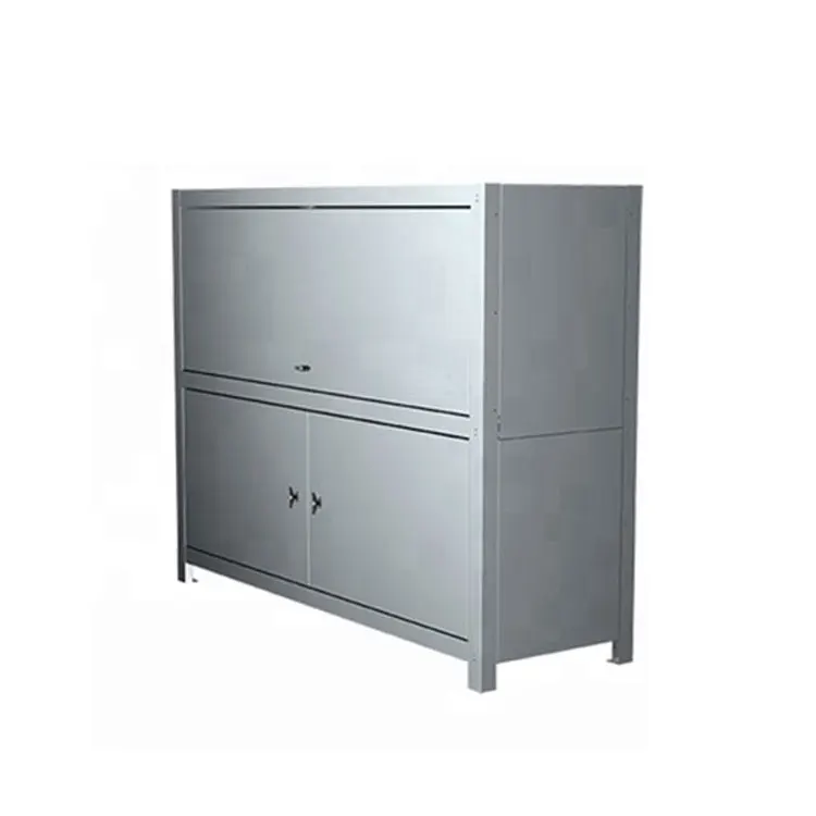 Hot Selling Customized Parking Lot Car Storage Garage Cabinet Double Layer Large Capacity Steel Cabinet