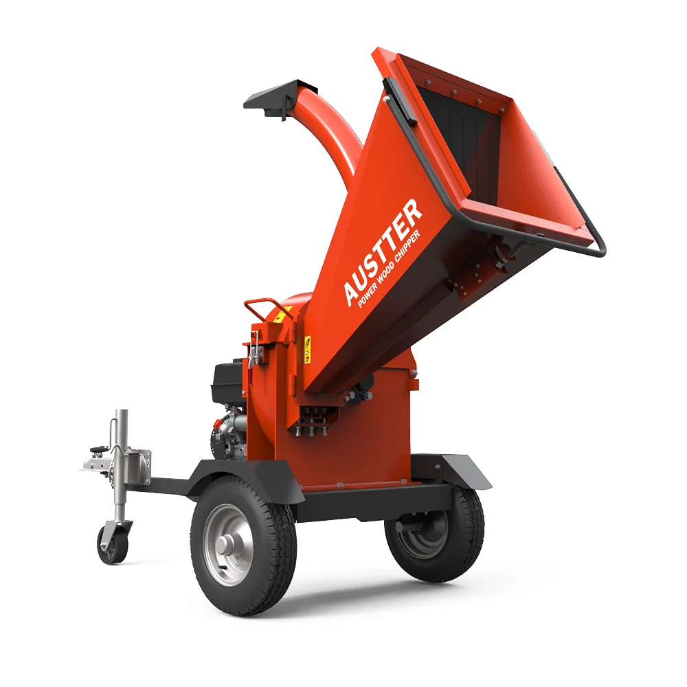  Тяжёлый газовый двигатель 15 л.с. переносная машина для дробления деревянных стружек дробилка древесины