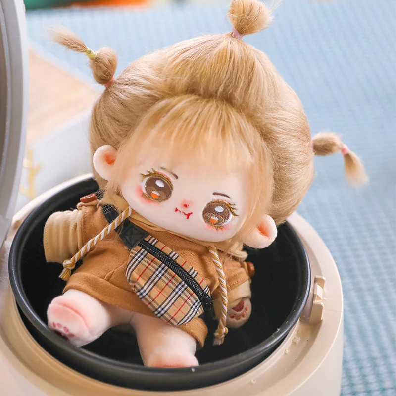 Wholesale Kpop Star Custom High Quality Baby Soft Stuffed Plush Doll Toy 20cm For Kids Girl