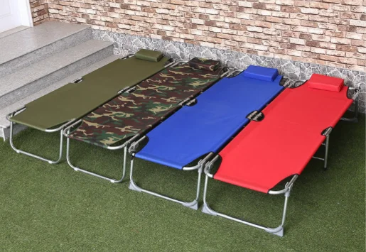 military folding camping bed tent single bed outdoor hiking military portable cot outdoor folding bed
