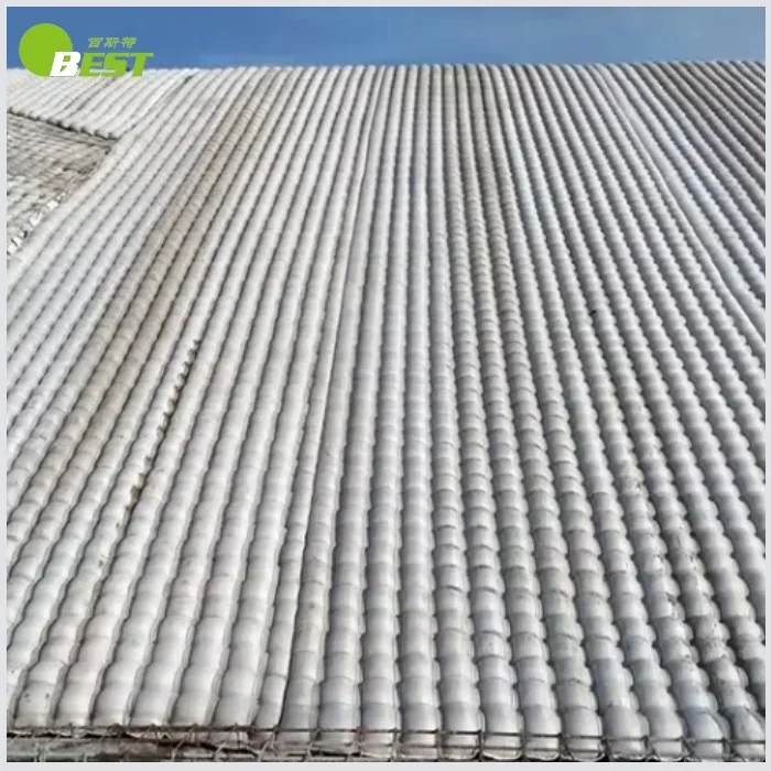 500g double-layer woven geotextile mattress for river bed reinforcement embankment flood control and water channel erosion