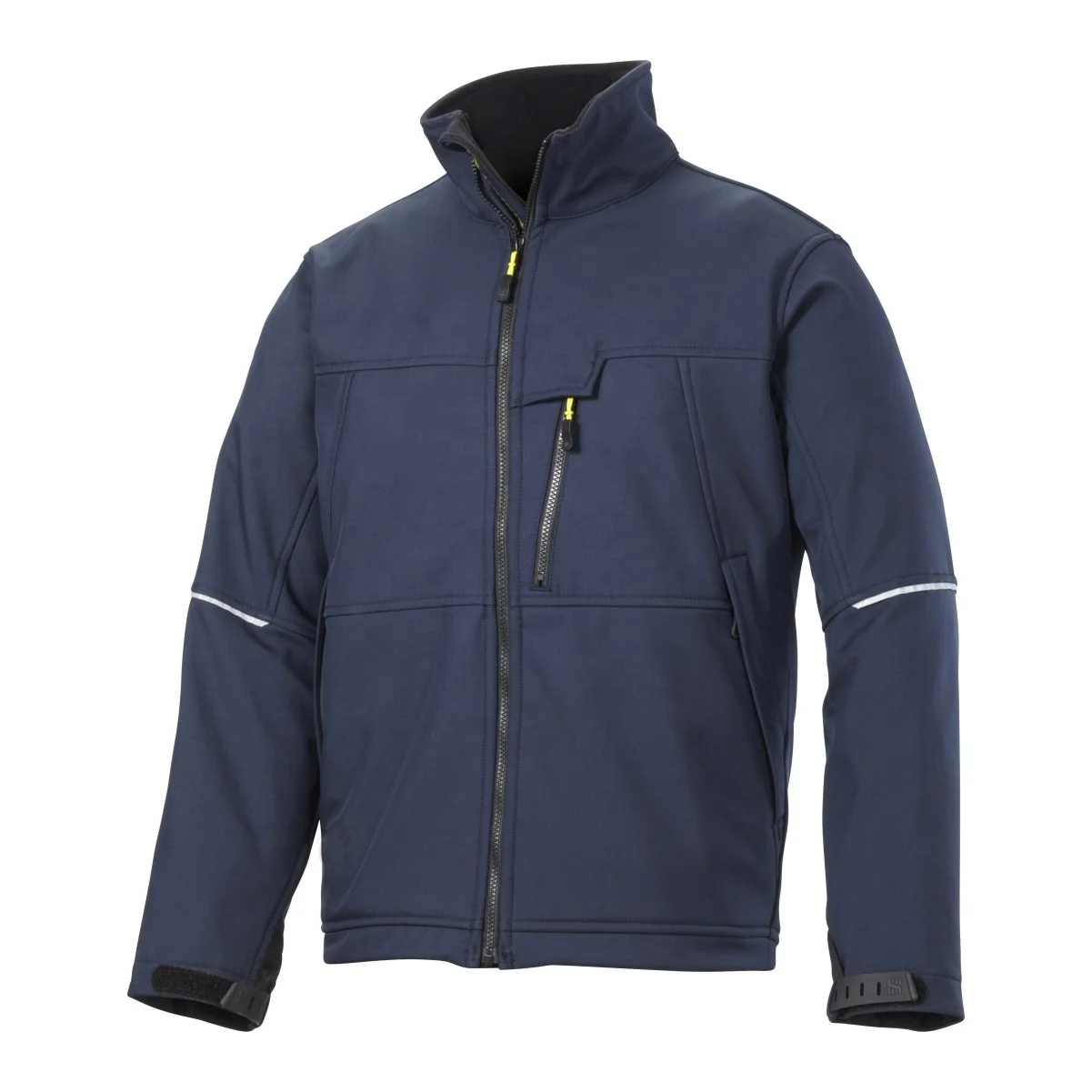 Fashion Water repellant polyester softshell jacket high quality men reflective safety workwear