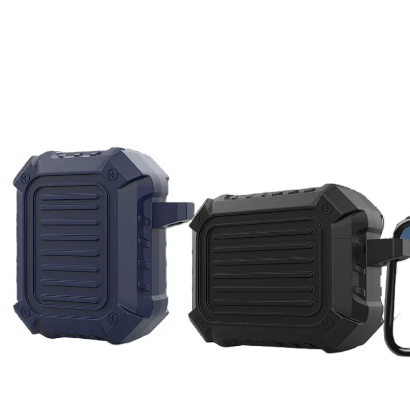 Military Full-Body Rugged Case For Air Pod Pro Case Cover for Men Women Armor Covers  Cases