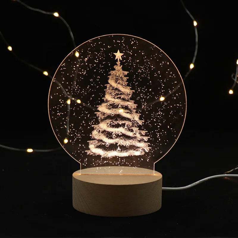 
Creative Custom Photo Acrylic DecorTable Lamp For Kids Room 