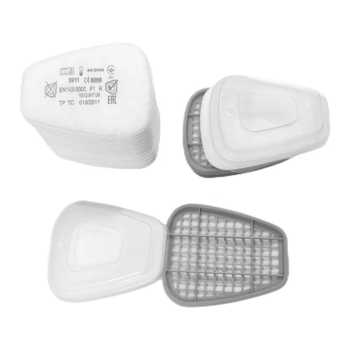 95% filtering efficiency anti dust 5911 particulate filter use for 501 with 6001 6003 6006 Match gas mask 6200 gas mask 7502