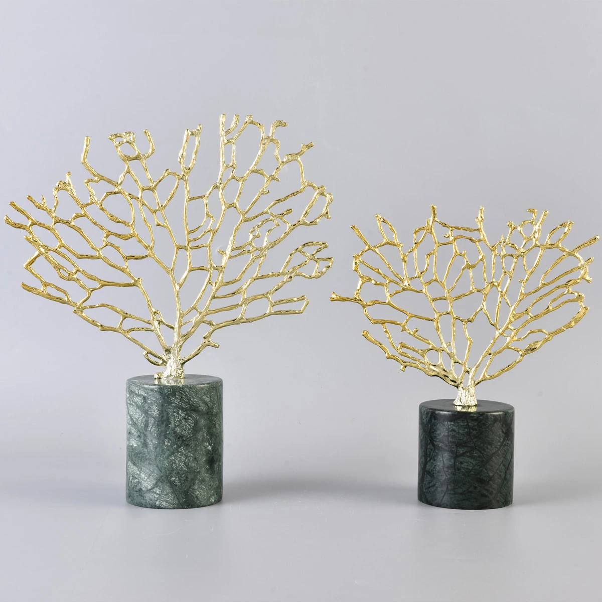 NISEVEN Interior Home Decor Ations Items Table Objects Home Accents Handcraft Metal Coral Sculpture Other Home Decor