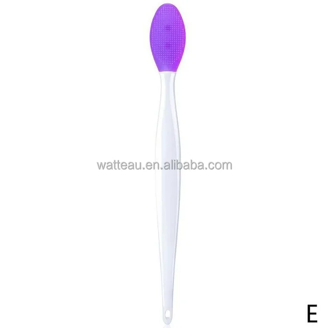 1pc Silicone Face Cleansing Brush Exfloliating Nose Clean Blackhead Removal Brushes Skin Care Wash Silicone Brush Skin Care Tool