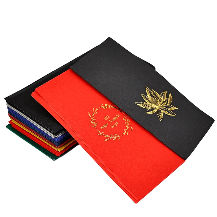 Custom disposable paper napkins tissue paper custom  logo printed paper wedding napkins