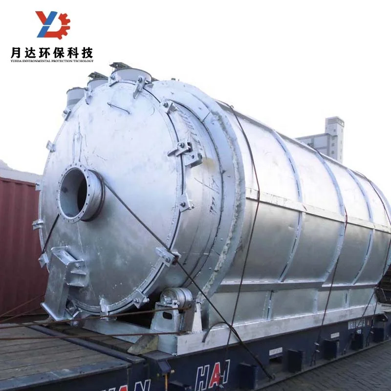 High yield blends of oil derived from tyre pyrolysis oil equipment with CE and ISO certificates