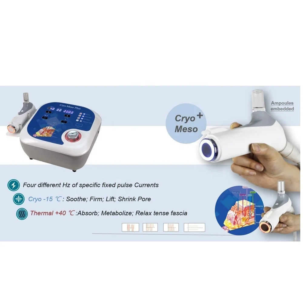 High Quality cryo facial machine cryo electroporation mesotherapy machine Cryo Facial Machine