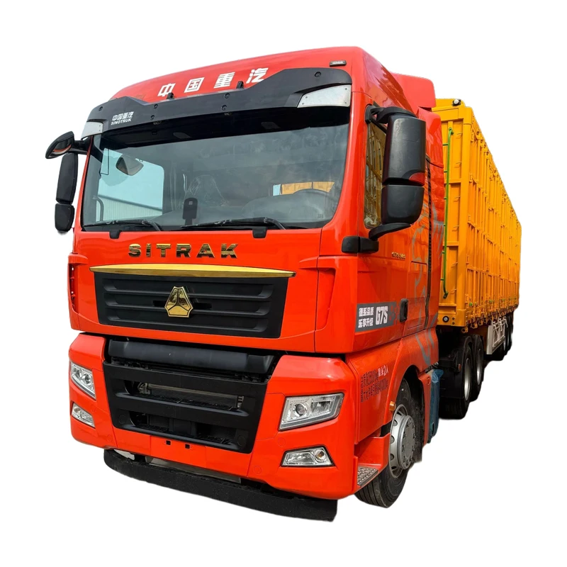 SAIL Custom China 6X4 40 ton HOWO Heavy Truck Used Second Hand Dump Driver Container Semi Trailer Tractor Trucks Head Prices