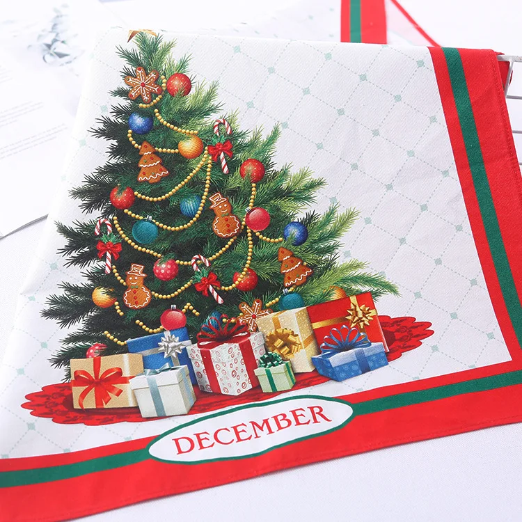 Funny blank polyester waffle easter reusable bakery dish tea fabric Christmas valentines washable sublimation kitchen towels