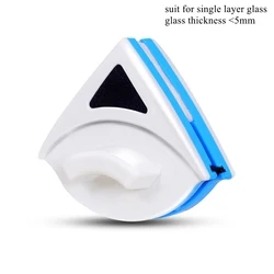 Window Cleaning Tools Glass Scrape Wiper Brushes Glass Cleaning Brush Magnetic Window Cleaner Brush