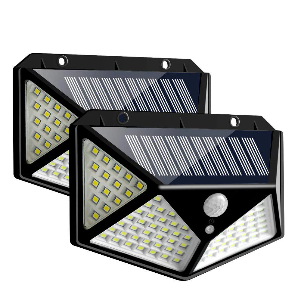Amazon Hot Sale Outdoor LED Wireless Waterproof Light Smart Motion Sensor Solar Wall Lamp For Security Street Garden Decoration