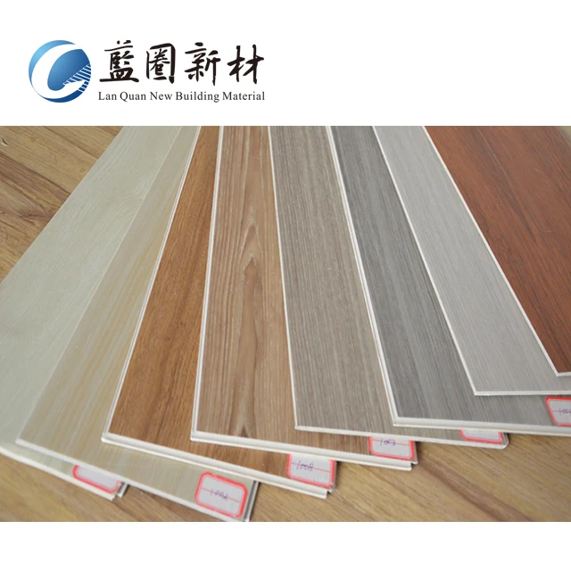 
manufacturer baseboard SPC Flooring Vinyl board for hotel 
