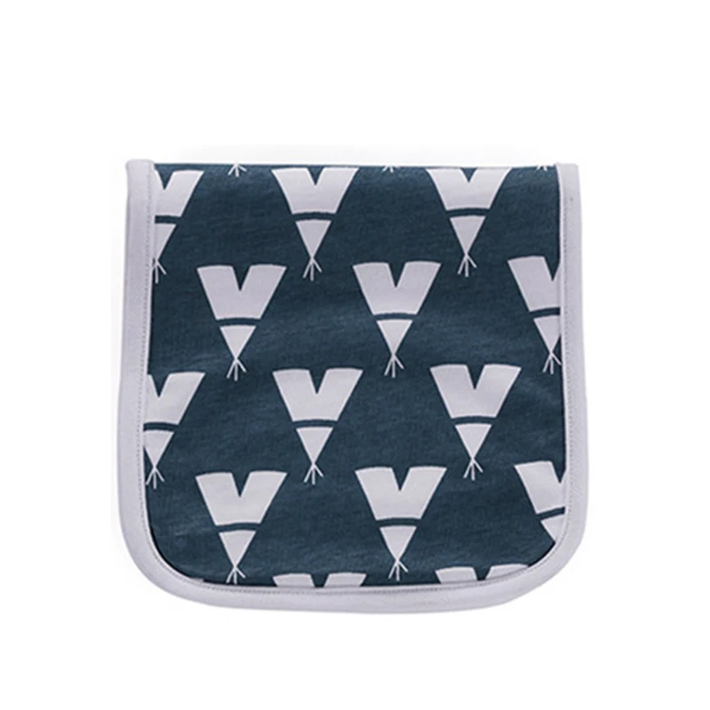 
Plain White Handmade Soft Diaper Shoulder Burp Cloths For Newborns 