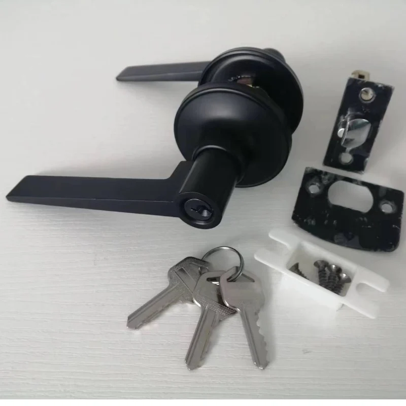 Exterior Door and Front Door Keyed Entry Zinc Alloy Door Lever Lock