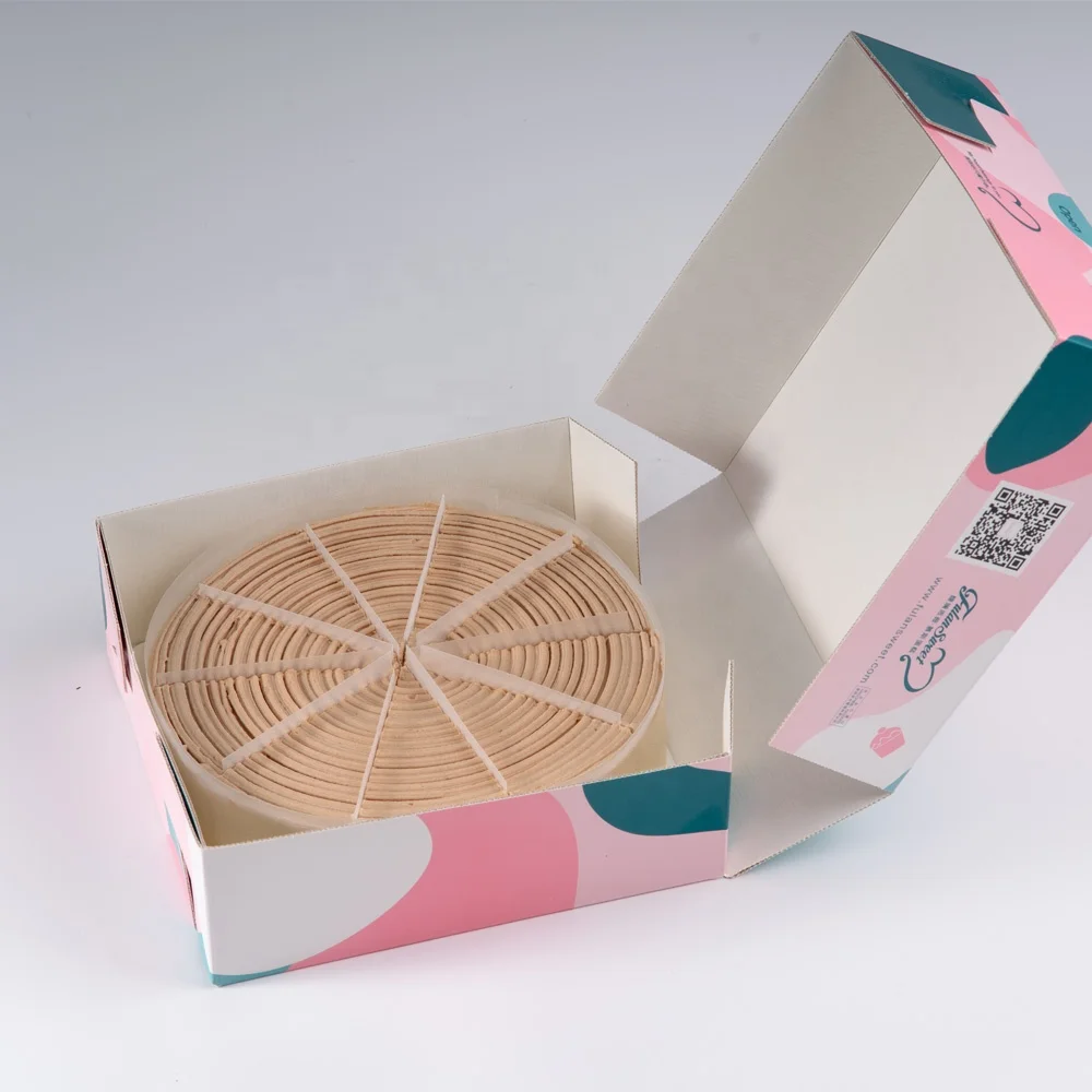 Delicious CAKE Chinese Brand Fulansweet Frozen Fresh CHESTNUT cake packed in Folding Flat Cardboard Easy to Defrost CHEESECAKE