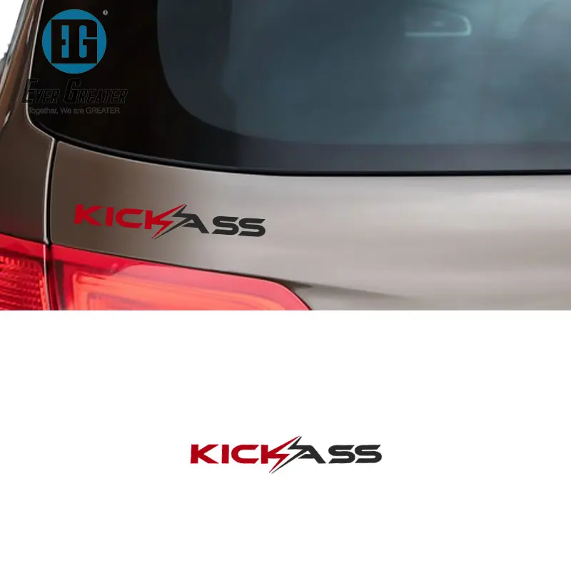 Custom Wholesale Car Styling Tape Car Sticker for Windshield Car Decoration Die Cut Sticker