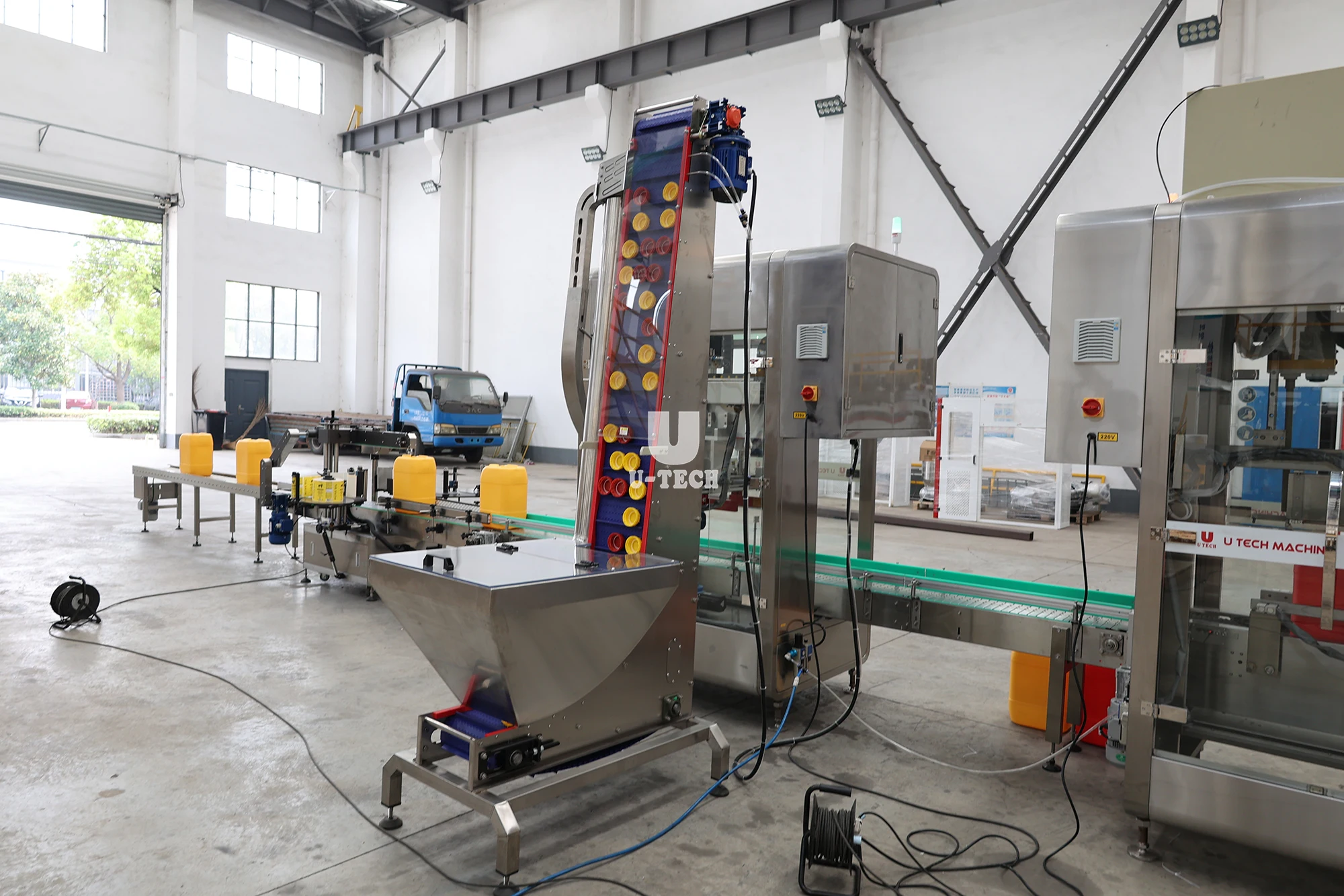 Anti-corrosion 20 25 liters drum can filling capping machine Auto nozzle Preservatives weighing Line