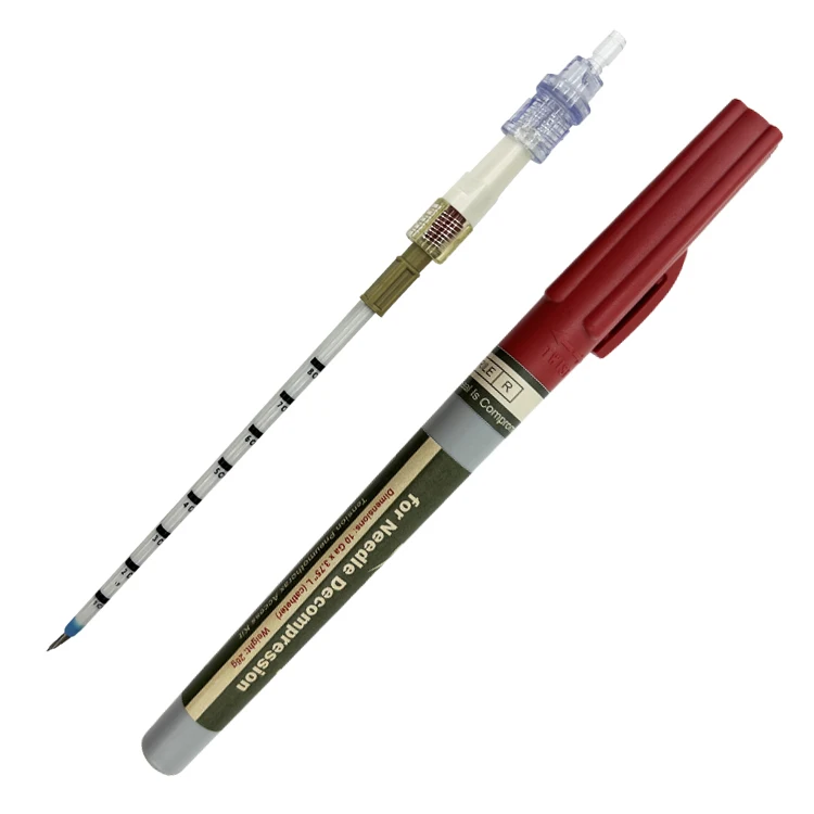 Medresq 14G Pneumothorax Decompression Needle First Aid Chest Pneumothorax Needle