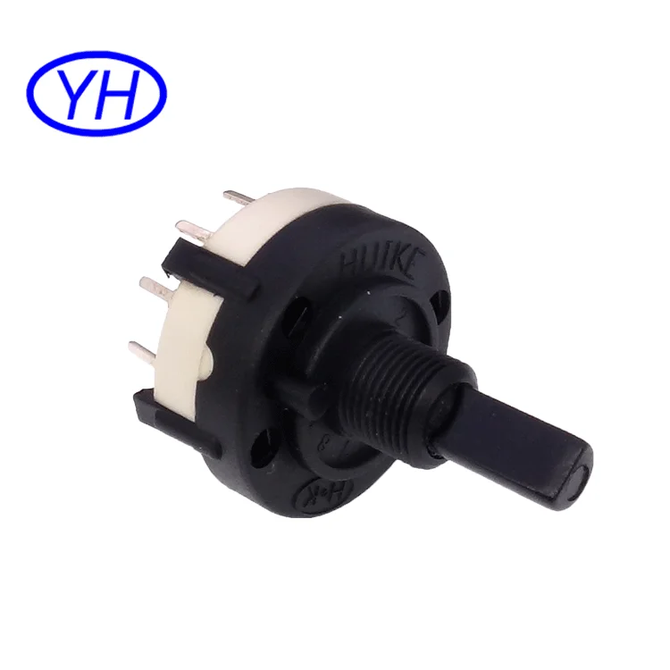 
Guangdong factory Free samples 26mm ODM OEM mini 12 position rotary switch 