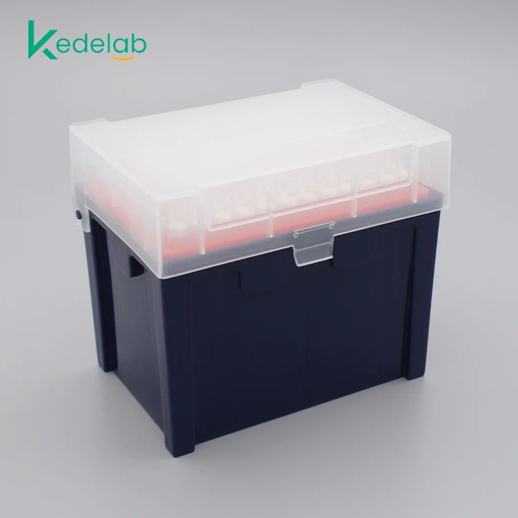 Tips box lab manufacture sterile plastic 10ul boxed pipette tips lab filter pipette tips box