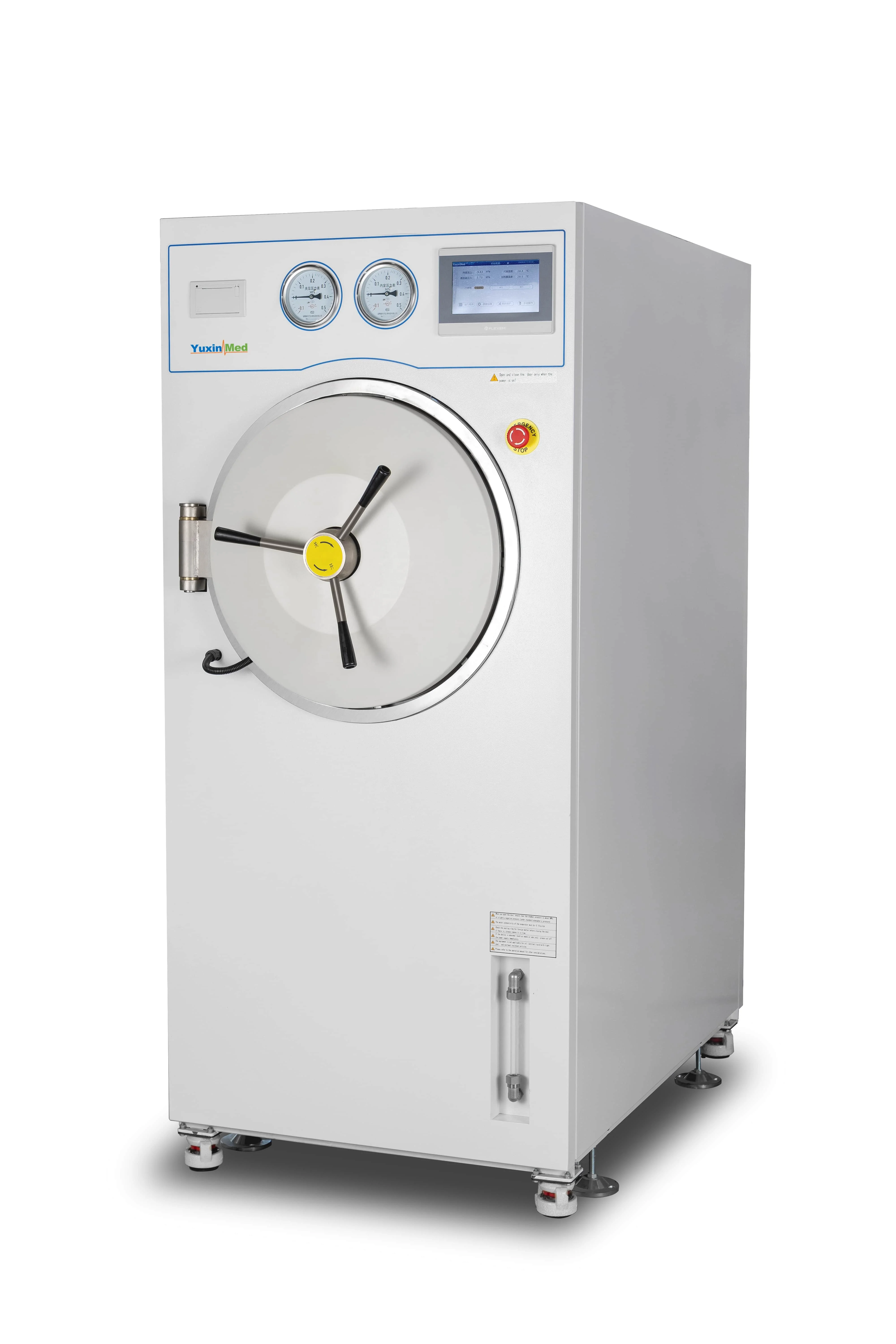 MST-300B manual door horizontal sterilizer pulsating vacuum sterilization of surgical instruments for hospital