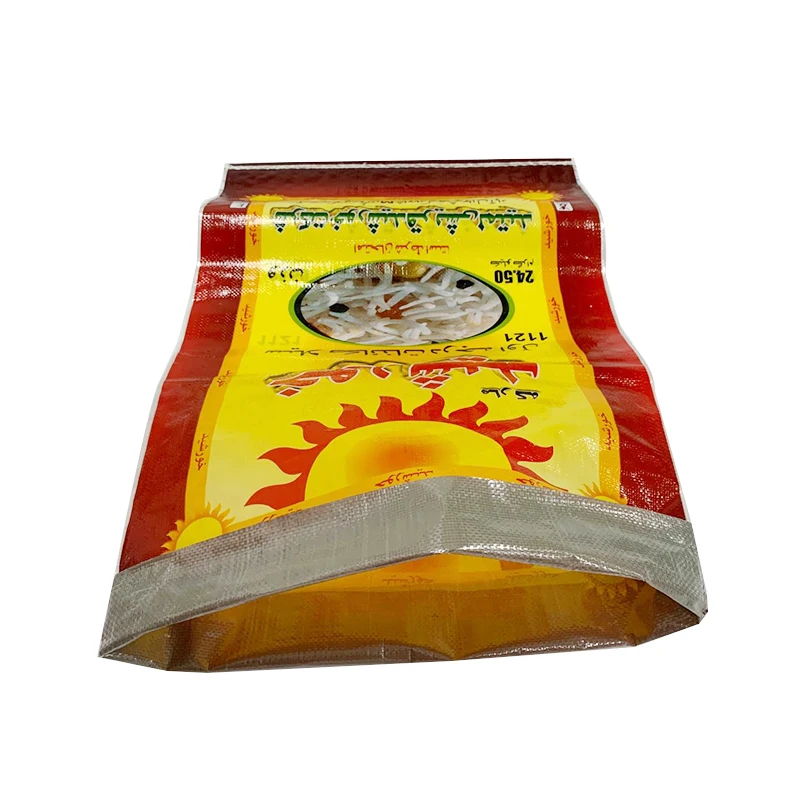 Manufacturer Rice Packing Sack Rice Bag Corn Cinder Sugar Fertilizer Copper Pack Cpp Bopp Opp Material Plastic Packaging Printed
