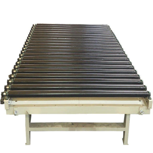 Sentao industrial manufacturing chain power drive gravity roller conveyor machine