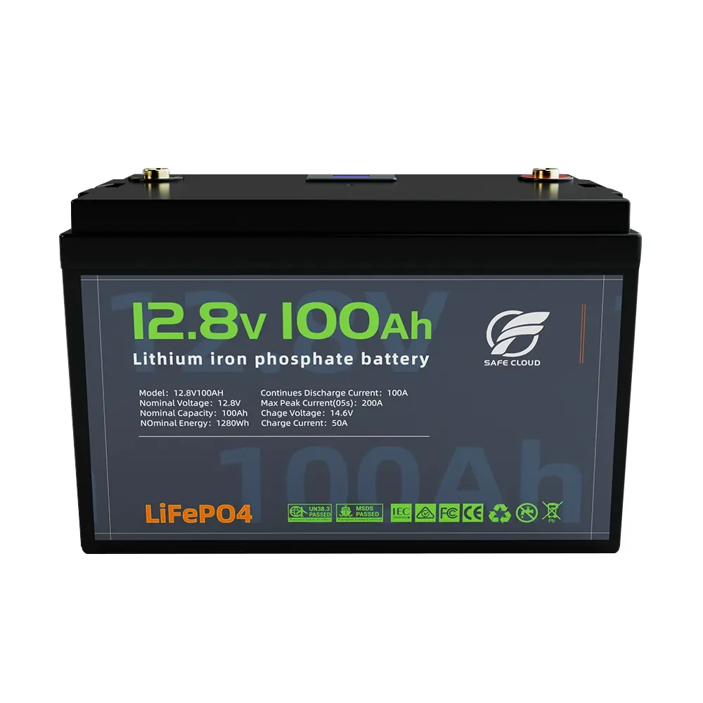 12 В 100ah LiFePo4 батарея 12V 100Ah 150Ah 200Ah 300Ah литиевая 4000 циклы каравана и яхты