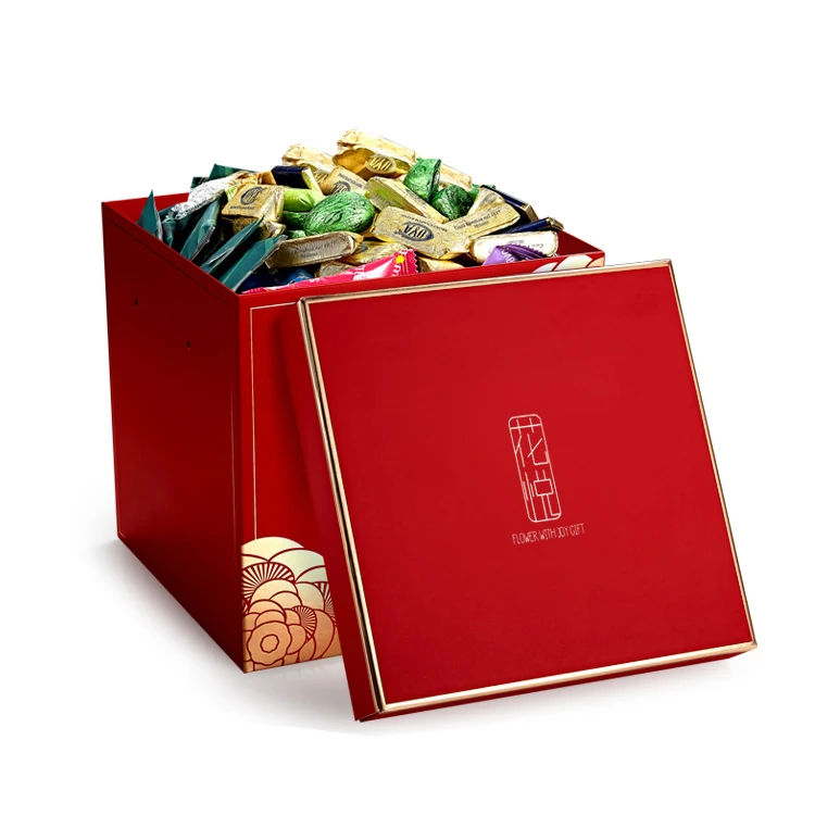 Wholesale custom luxury sweet wedding favour gift candy packaging gift box