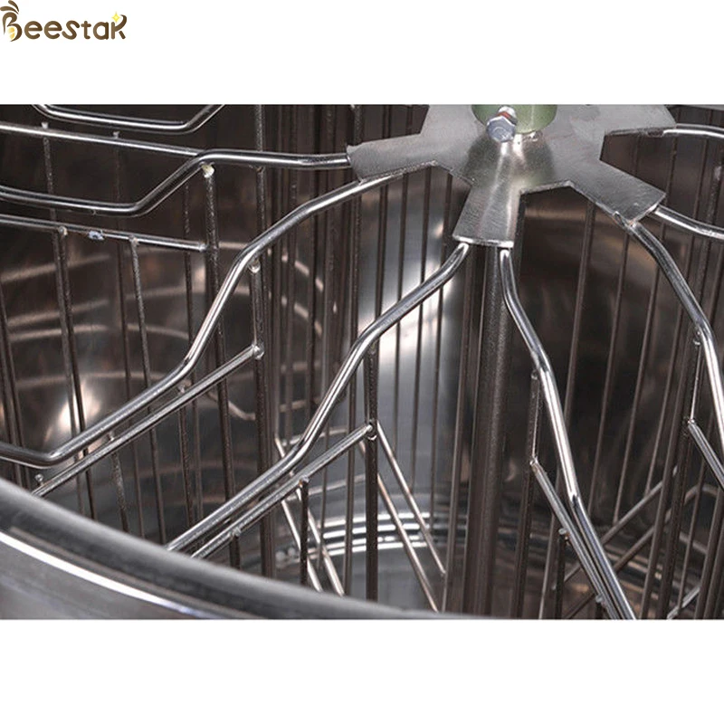 8 рамка Реверсивный радиальные пчелиный мед машинной обработки Электрический ручной переключатель 12V с тремя объективами мед экстрактор для продажи