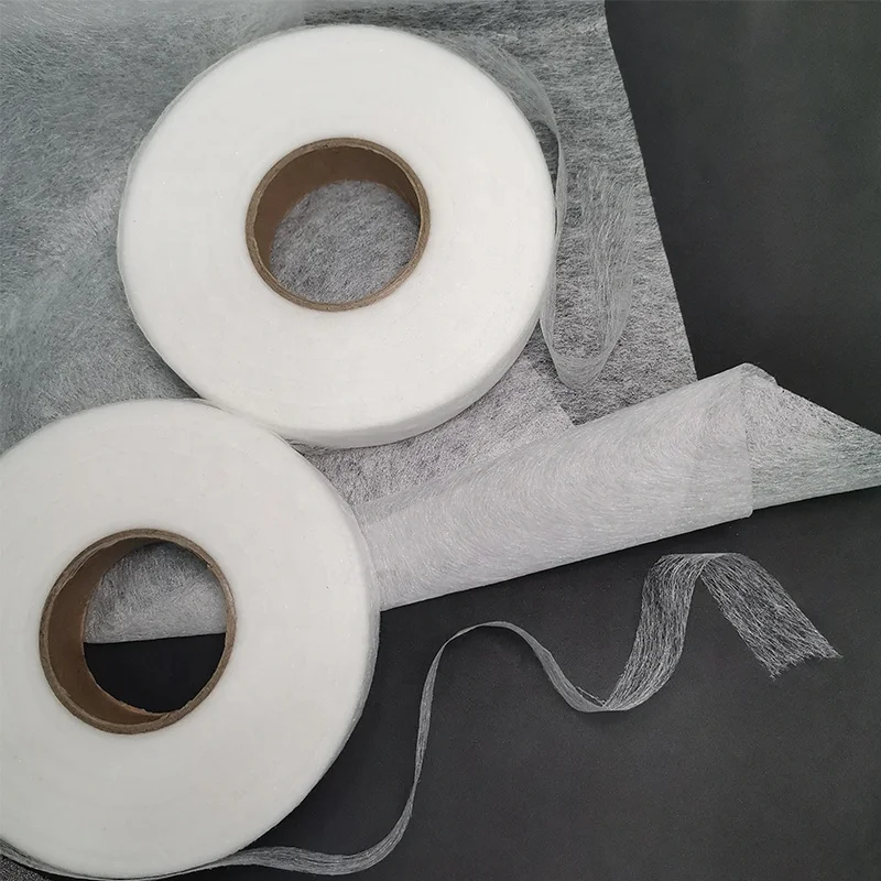 PA Glue Fusible Interlining Double Side fusible interlining  Hot Melt Adhesive Tape for Tailoring Materials