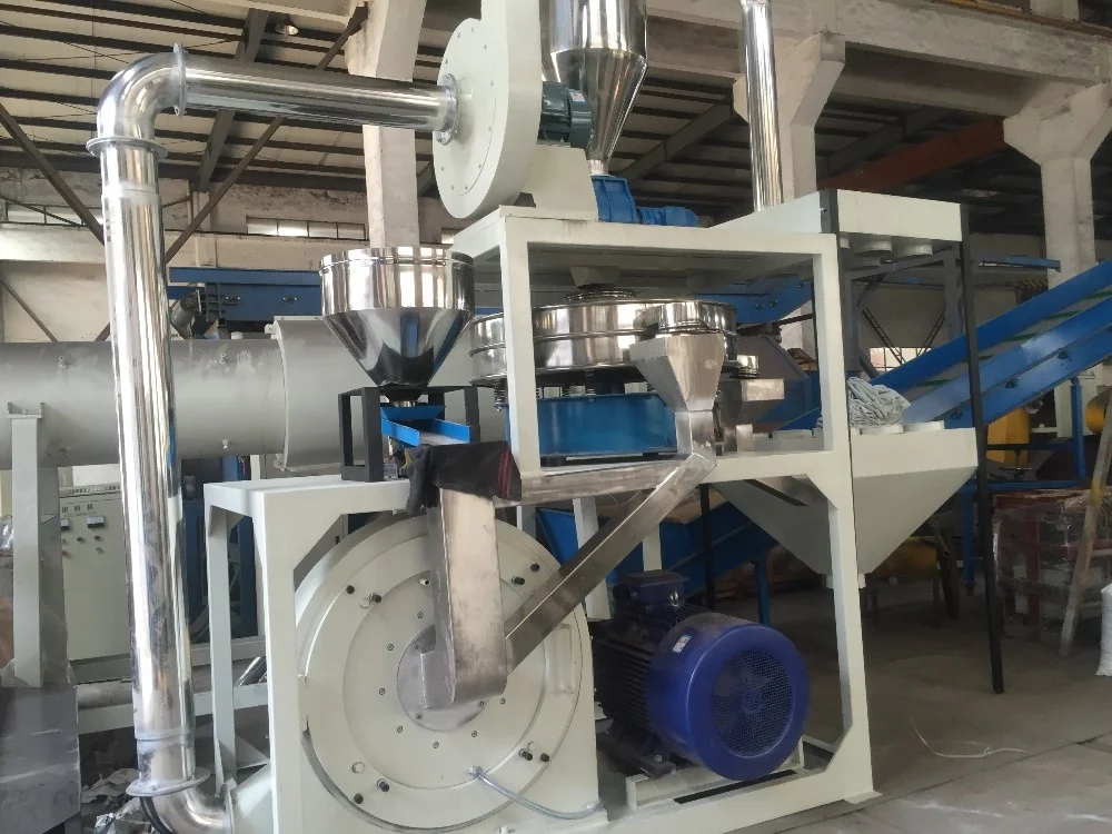 PE ABS PP PVC LLDPE HDPE LDPE Plastic Pulverizer/Milling Machine/High Speed Powder Grinder